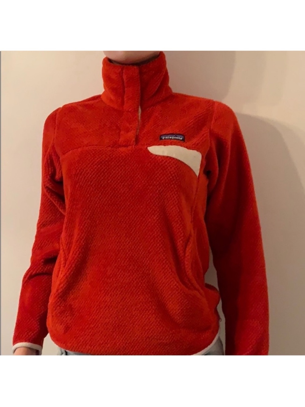 Patagonia Re-tool Snap Retro Pile Teddy Fleece Pullover M
